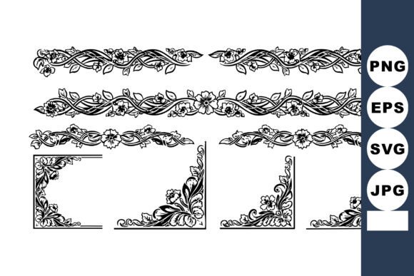 Decorative Vintage Floral Borders and Co Review