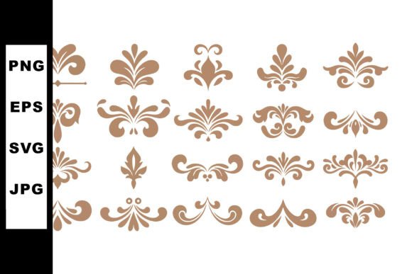 Decorative Vintage Floral Ornamental Vec Graphics & Illustrations Review