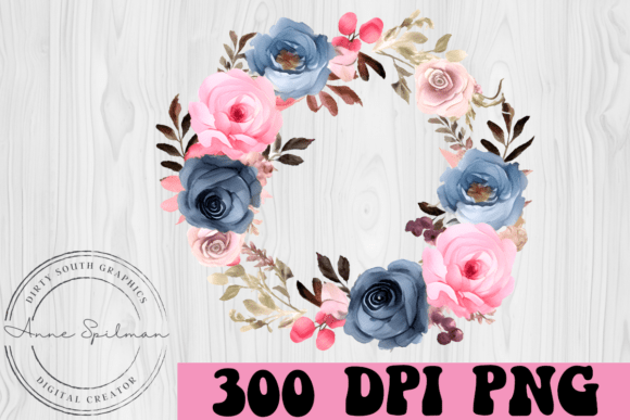 Floral Wreath Arrangement Clipart Image: Graphics & Illustrations Review